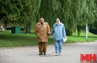 Пенсионеры в Минске
