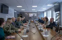 Светлану Тихановскую принимали в литовской военной академии
