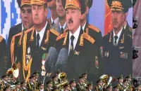 Лукашенко на параде
