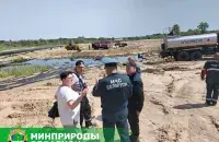 Авария на нефтепроводе под Мозырем

