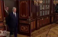 Джон Коул на встрече с Лукашенко
