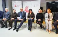 Брифинг Объединенного переходного кабинета в Варшаве
