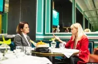 Светлана Тихановская и Екатерина Шульга
