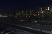 Минск во время февральской "борьбы с фонарями"
