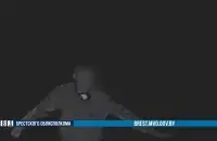 Пьяный мужчина с ножом

