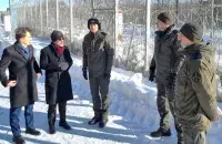 Португальский министр обороны на границе Литвы и Беларуси
