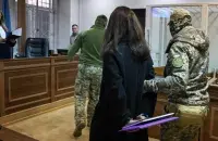 Инна Кардаш на заседании Шевченсковского райсуда Киева
