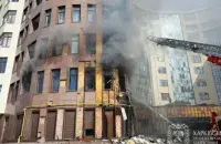 Последствия удара по Харькову
