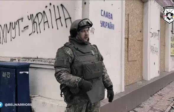 Камандзір "Волата" Ян "Беларус" Мельнікаў

