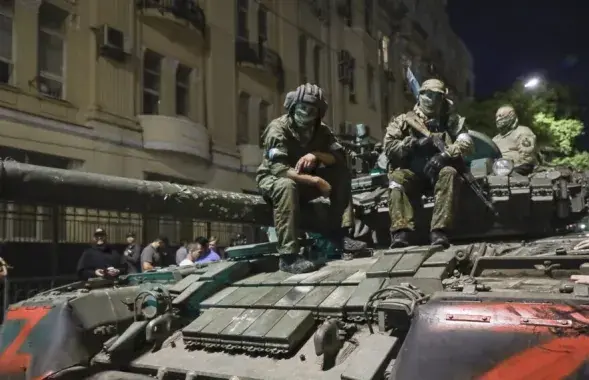 Найміты ПВК "Вагнер" у Растове-на-Доне / Reuters
