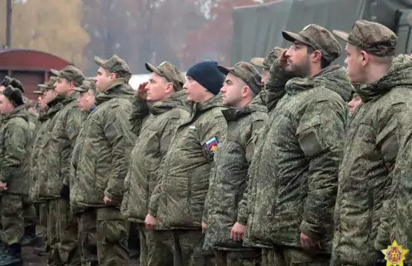 Расійскія вайскоўцы ў Беларусі / Міністэрства абароны
