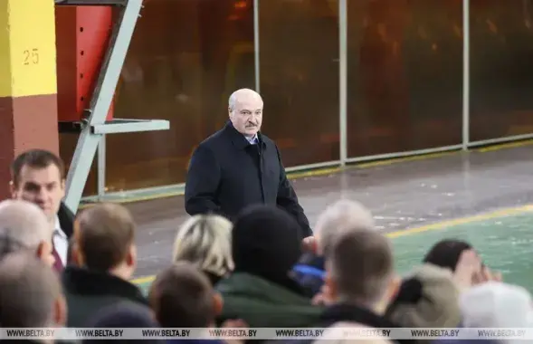 Александр Лукашенко на "Гомсельмаше" / БЕЛТА​