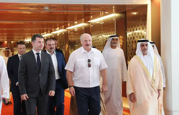 Виктор и Александр Лукашенко в ОАЭ / president.gov.by​