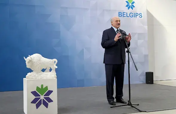 Александр Лукашенко и маленький зубр / president.gov.by​