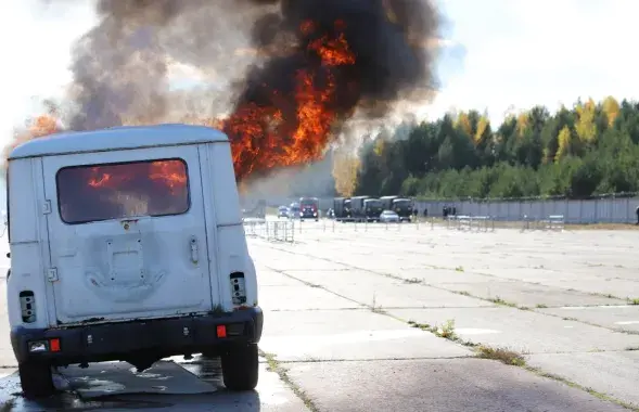 Во время учений / t.me/police_minsk
