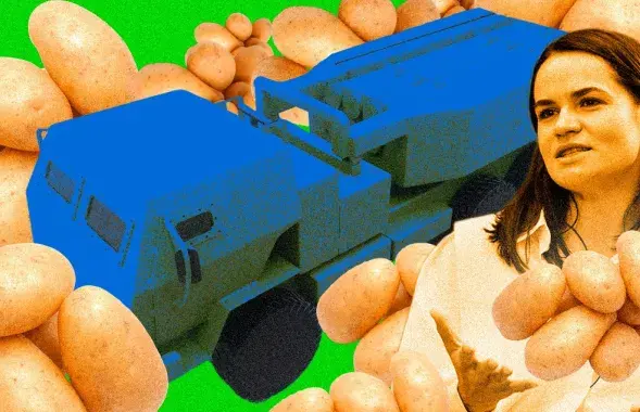 "Пакуль што кантакты заканчваліся падтрымкай "на словах". Маўляў, "усё ў нас будзе добра, калі вы пераможаце". Гэта не ўспрымаецца ўкраінскім бокам сур'ёзна" / калаж Улада Рубанава, Еўрарадыё
