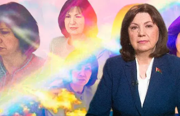 Наталля Качанава кажа, што шые вопратку з беларускай тканіны / Еўрарадыё, калаж Улада Рубанава
