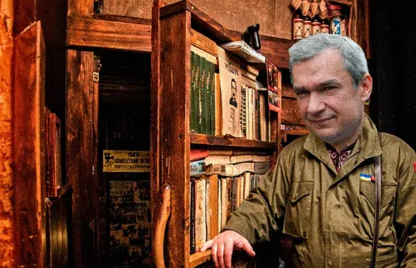 “Кіеў гатовы сустракацца з прадстаўнікамі дэмсіл Беларусі. Я не кажу пра персаналіі, я кажу пра нас усіх, пра дэмакратычны рух” / калаж Улада Рубанава, Еўрарадыё
