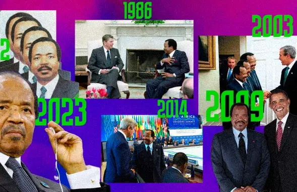 Рассказываем о Поле Бия — действующем президенте Камеруна&nbsp;/ коллаж Еврорадио
