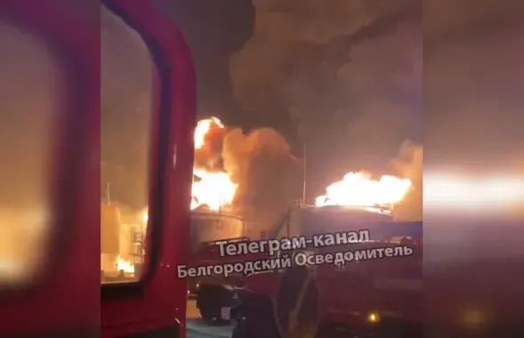 Пожар в Белгородской области / Белгородский осведомитель
