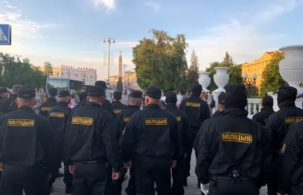 Милиция в Беларуси / Еврорадио
