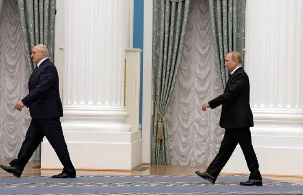 Александр Лукашенко и Владимир Путин / kommersant.ru
