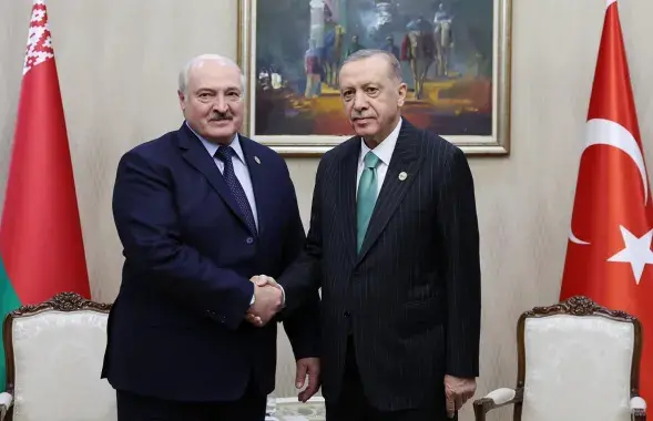 Аляксандр Лукашэнка і Рэджэп Таіп Эрдаган / https://www.facebook.com/trpresidency/

