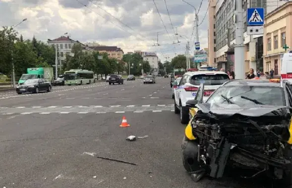 На месте аварии / t.me/gaiminsk/
