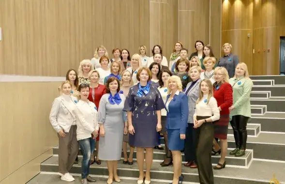Актывісткі Беларускага саюза жанчын канцэрна "Беллегпрам" / МНС
