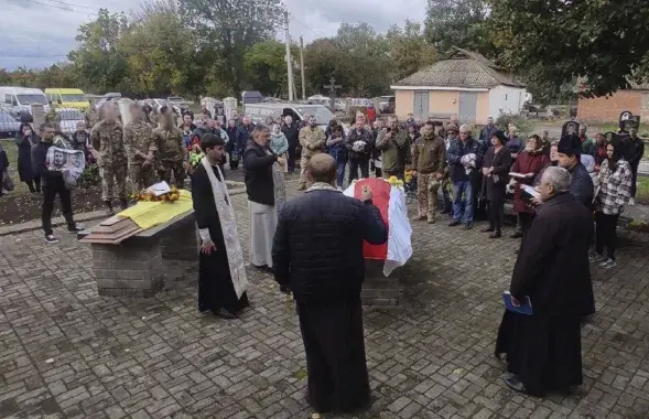 Падчас пахавання / t.me/belpolk_pagonya
