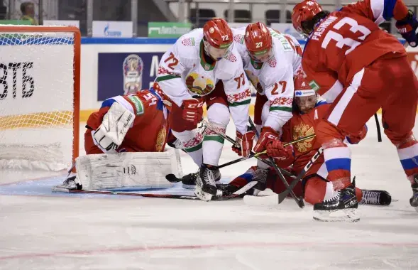 Матч у Краснаярску / hockey.by
