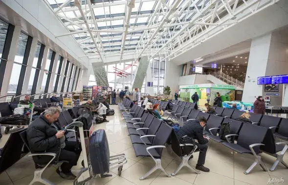 Зала чакання Нацыянальнага аэрапорта "Мінск" / holiday.by