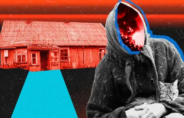 "We have good people! If I had to, I would lie on the floor and put people higher up on the couch" / collage by Ulad Rubanau, Euroradio