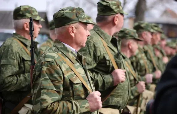 В "народном ополчении" только "свои", проверенные милицией и госбезопасностью / t.me/modmilby/
