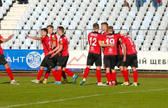 Футбалісты "Славіі" / Ілюстрацыйнае фота vk.com/fcslaviaby
