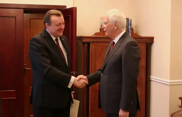 Сергей Алейник и Борис Грызлов
