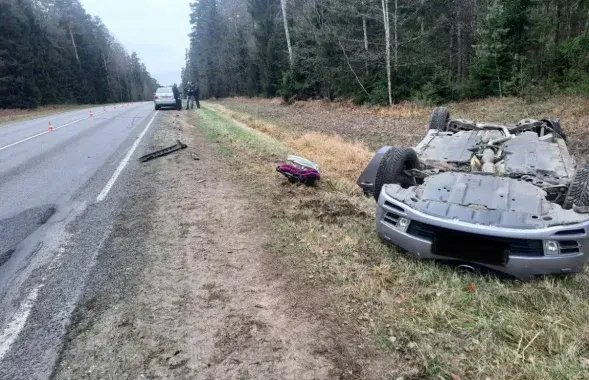 На месте ДТП / t.me/uvdmogilev
