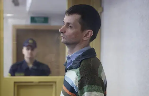 Генадзь Мажэйка ў судзе / БЕЛТА
