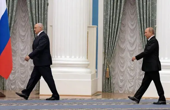 Аляксандр Лукашэнка і Уладзімір Пуцін, ілюстрацыйнае фота
