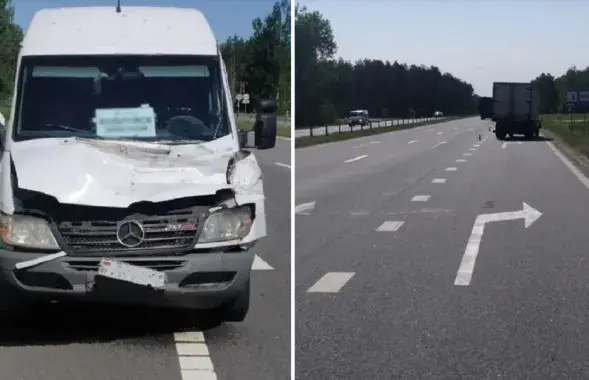 На месцы аварыі / t.me/uvdmogilev/
