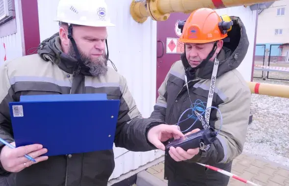Во время тренировки на БелАЭС / t.me/belaes_oficial
