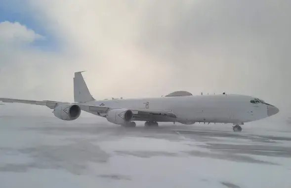 E-6B Mercury распрацаваны на базе пасажырскага самалёта Boeing 707-320 / twitter.com/US_EUCOM
