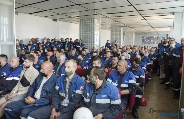 На "Гродно-Азоте" в августе 2020-го​ / gazeta.azot.by
