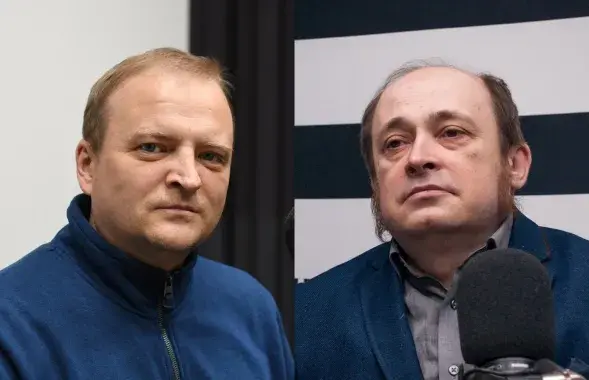 Олег Агеев и Павлюк Быковский / Еврорадио