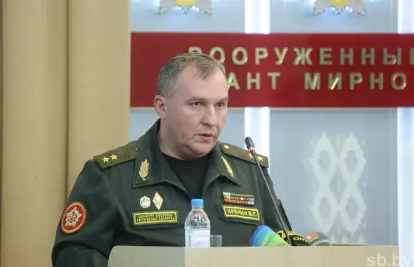 Министр обороны Виктор Хренин / sb.by
