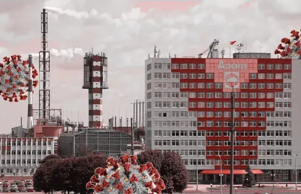 На "Азоце" адмяняюць некаторыя меры па супрацьдзеянні COVID-19 / калаж Еўрарадыё