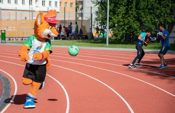 Маскот "Европейских игр-2019" / Еврорадио