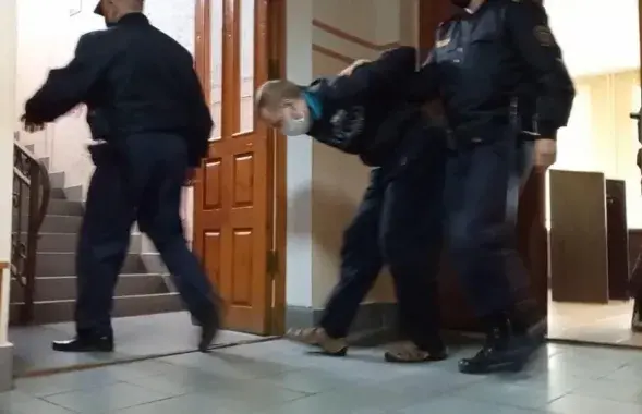 Сергей Думава в суде / vitebskspring.org