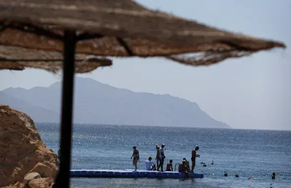 Турысты на беразе Чырвонага мора ў Егіпце​ / Reuters