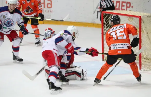 "Шахтёр" &mdash; "Юность" / shahter.hockey.by